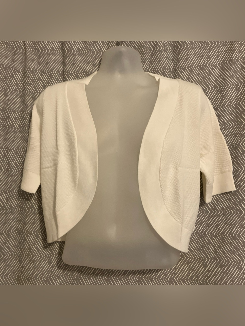 pendleton cardigan size large white 100 cotton NWT